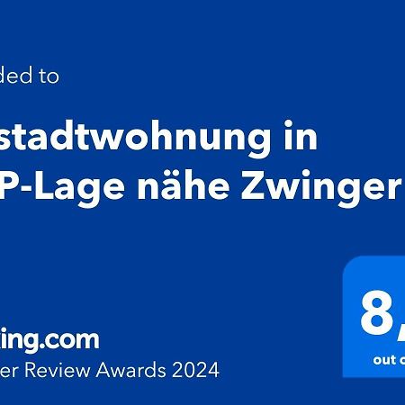 Altstadtwohnung In Top-Lage Naehe Zwinger Dresden Eksteriør billede