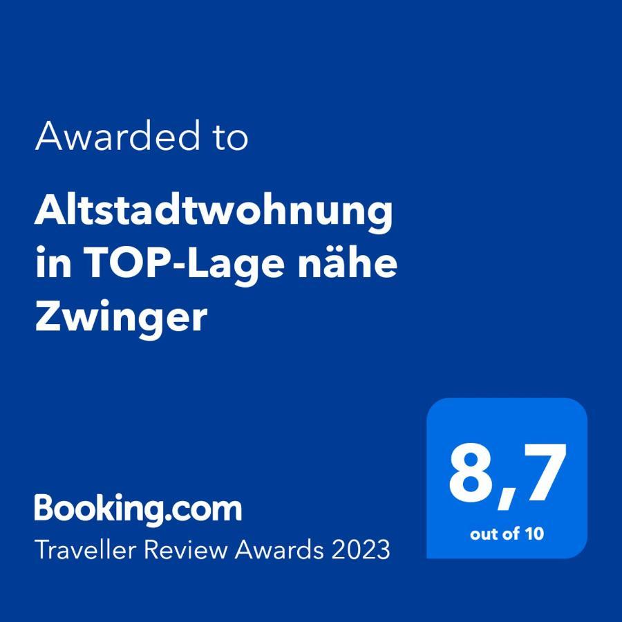 Altstadtwohnung In Top-Lage Naehe Zwinger Dresden Eksteriør billede