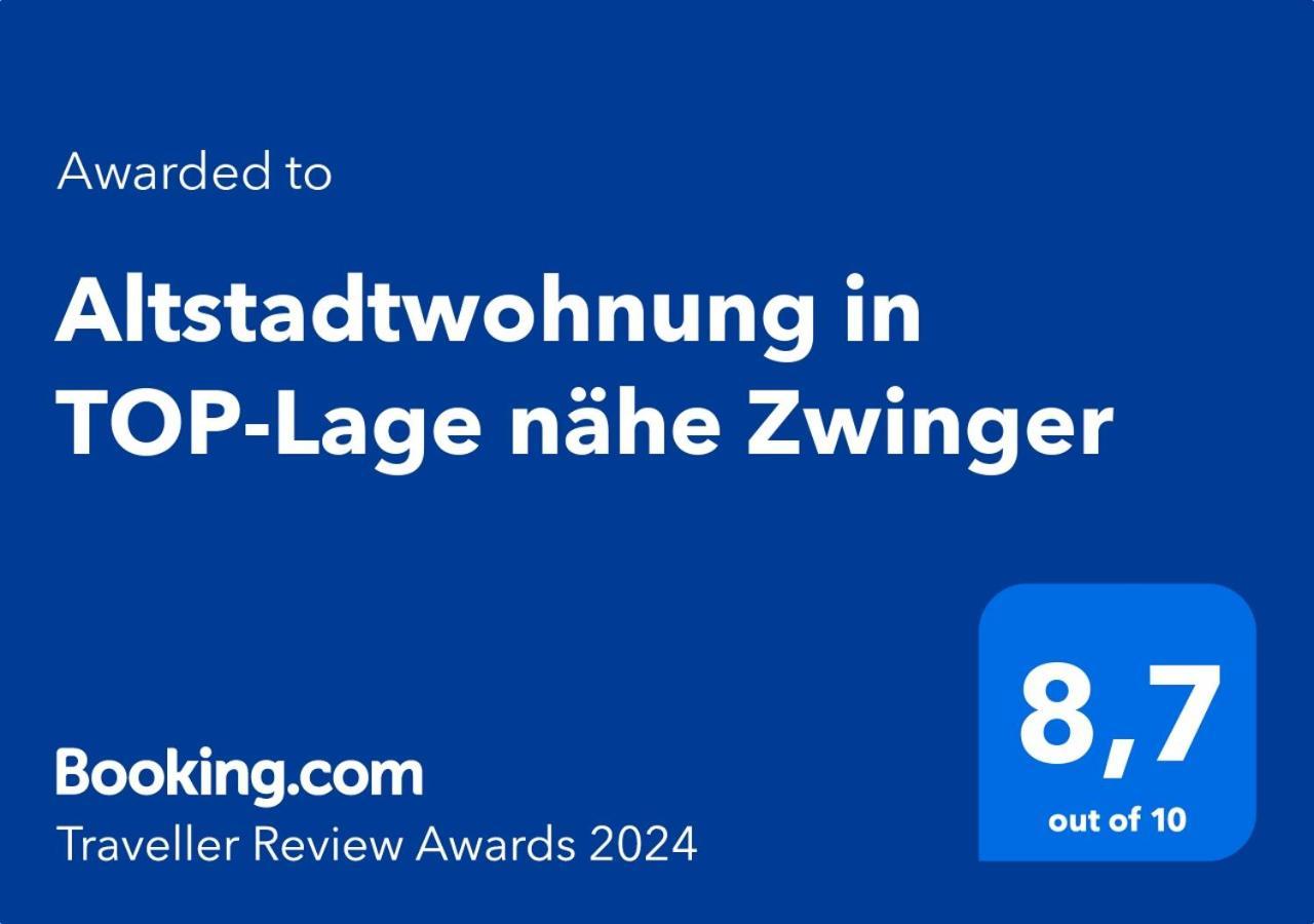 Altstadtwohnung In Top-Lage Naehe Zwinger Dresden Eksteriør billede